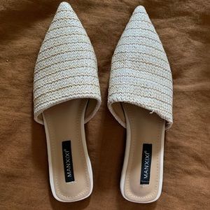 Woven Hemp Mules